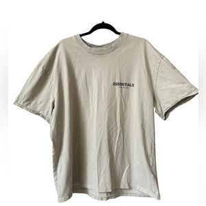 Essentials Fear of God Men’s Tshirt - Light Grey - Large